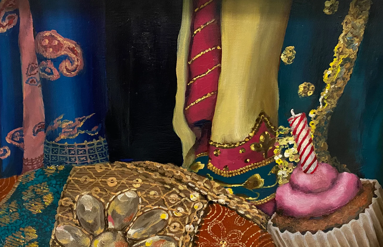 Saree Closet, 2016, by Somalee Banerjee